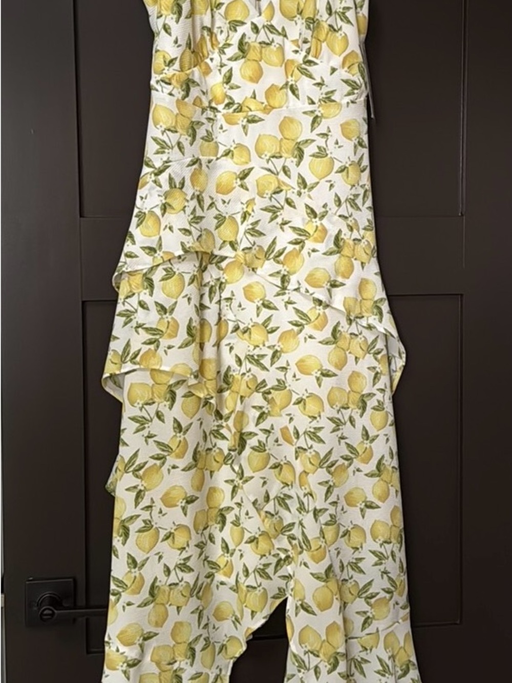 “NEW” Sleeveless Lemon Print Women’s Dress - Picture 2 of 7